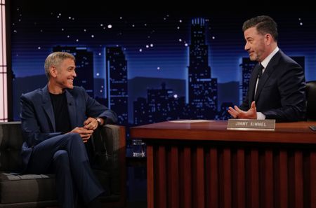 GEORGE CLOONEY, JIMMY KIMMEL