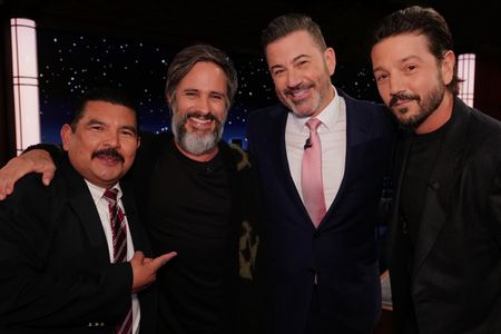 GUILLERMO RODRIGUEZ, GAEL GARCÍA BERNAL, JIMMY KIMMEL, DIEGO LUNA