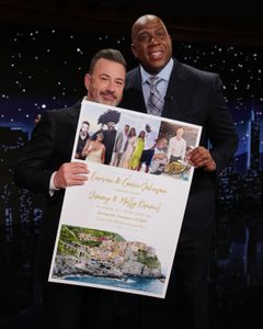 JIMMY KIMMEL, EARVIN "MAGIC" JOHNSON