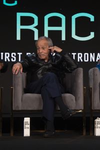 2024 TCA WINTER PRESS TOUR  - Ed Dwight from the “The Space Race” panel at the National Geographic presentation during the 2024 TCA Winter Press Tour at the Langham Huntington on February 8, 2024 in Pasadena, California. (National Geographic/PictureGroup)