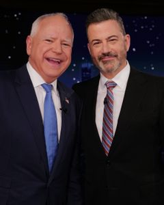 TIM WALZ, JIMMY KIMMEL