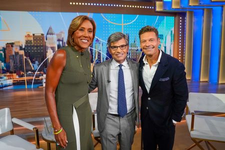 ROBIN ROBERTS, GEORGE STEPHANOPOULOS, RYAN SEACREST