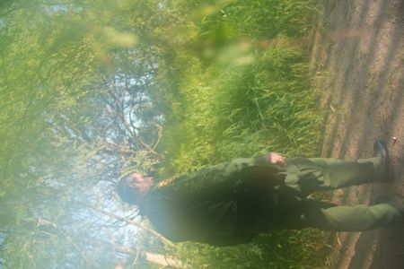 Border Patrol Agent Aldaya looks for signs of migrants attempting to illegally cross the border in the Rio Grande Valley, Texas. (National Geographic)