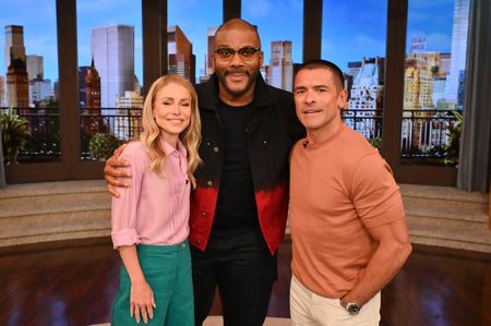 KELLY RIPA, TYLER PERRY, MARK CONSUELOS