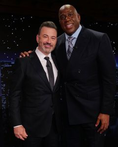 JIMMY KIMMEL, EARVIN "MAGIC" JOHNSON