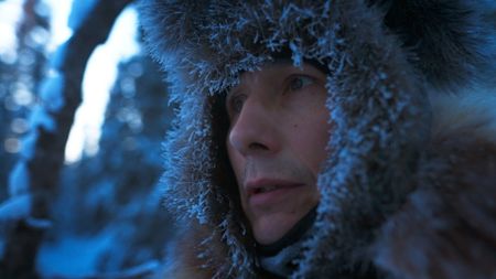 Ricko DeWilde in the winter seasons. (BBC Studios/Ryan Walsh)