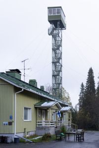 The border post at Raate Rd, where a vastly outnumbered Finnish force successfully defended against thousands of Soviet troops during the Winter War 1939. (National Geographic/Ciaran Henry)