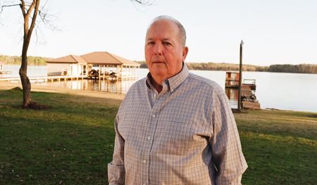 Bill Newman poses for a portrait in Tyler, Texas. (National Geographic/Brandon Widener)