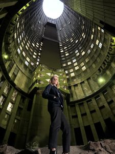 Mariana van Zeller at Ponte Towers. (National Geographic for Disney)