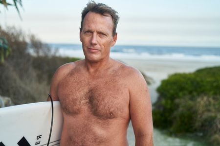 Lee Jonsson at Shelly Beach. (National Geographic/Justine Kerrigan)