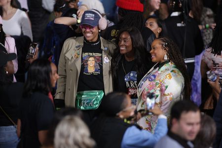 Eva Pilgrim, Selina Wang, Zohreen Shah report from Kamala Harris Election Night Headquarters at Howard University in Washington, DC.