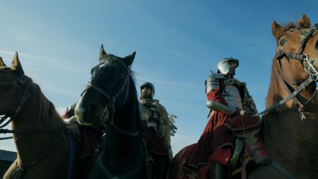 Soldiers on horses. (National Geographic)