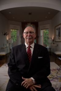 Investor Gil Kirk is pictured in a portrait made during the production of "Cursed Gold: A Shipwreck Scandal." In 1989, maverick scientist Tommy Thompson stuns the world by recovering three tons of gold from a shipwreck deep in the Atlantic Ocean. What follows is a 30-year story of adventure, deception, and personal turmoil, taking him from venerated celebrity to infamous fugitive, and finally a defiant prisoner who refuses to give up his gold. (National Geographic)