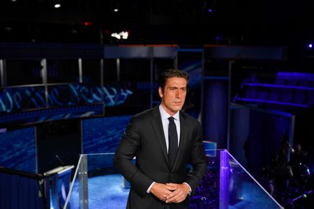 ABC News Presidential Debate set, DAVID MUIR