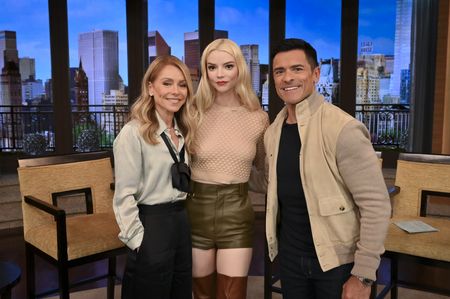 KELLY RIPA, ANYA TAYLOR-JOY, MARK CONSUELOS