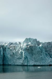 A glacier in Svalbard, Norway. (National Geographic/Mario Tadinac)