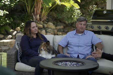 Lisa and Craig with Tavi talking to Cesar. (National Geographic)