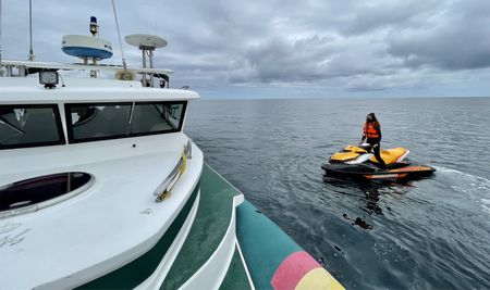 The Civil Guard participates in a jet ski control operation. (Guardia Civil)