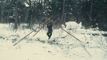 Billy taking a break to have some fun. (Blue Ant Media/Tara Elwood)