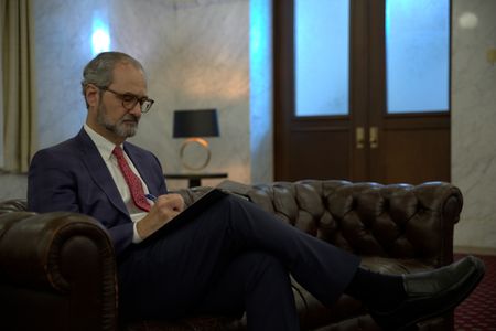 Lawyer Quintin Lindsmith is pictured in a portrait made during the production of "Cursed Gold: A Shipwreck Scandal." In 1989, maverick scientist Tommy Thompson stuns the world by recovering three tons of gold from a shipwreck deep in the Atlantic Ocean. What follows is a 30-year story of adventure, deception, and personal turmoil, taking him from venerated celebrity to infamous fugitive, and finally a defiant prisoner who refuses to give up his gold. (National Geographic)