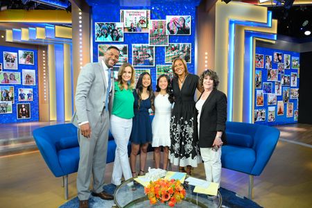 MICHAEL STRAHAN, AUDREY DOERING, GRACIE RAINSBERRY, ROBIN ROBERTS, GUESTS