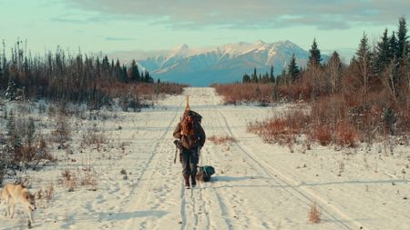 Margot walks along the beautiful Plata trapline. (Blue Ant Media/Tara Elwood)