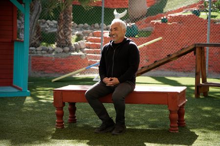 Cesar Millan reacting to a client. (National Geographic)