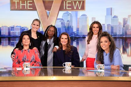 ANA NAVARRO, SARA HAINES, WHOOPI GOLDBERG, BROOKE SHIELDS, ALYSSA FARAH GRIFFIN, SUNNY HOSTIN