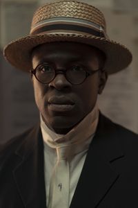 Gbenga Akinnagbe as Earl Little in GENIUS: MLK/X. (National Geographic/Richard DuCree)