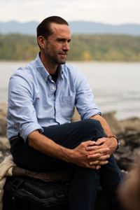 Joseph Fiennes is interviewed as he and Sir Ranulph Fiennes revisit Ran’s 1971 expedition of Canada’s British Columbia. Amidst mountains and whale watching, Sir Ranulph Fiennes and his cousin Joseph Fiennes reflect on Ran’s epic life and his new challenge of life with Parkinson’s. (National Geographic)