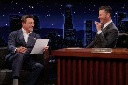 JON HAMM, JIMMY KIMMEL