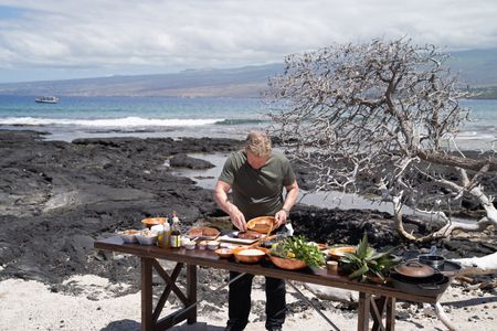 Gordon Ramsay during the final cook in Hawaii. (National Geographic/Justin Mandel)