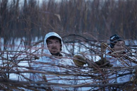 Tig Strassburg hunts ducks and geese during the migratory spring hunting season with his partner, Louise Moses. (National Geographic/Pat Henderson)