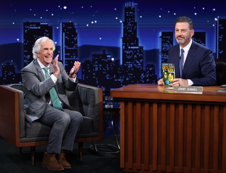 HENRY WINKLER, JIMMY KIMMEL