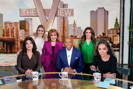 ANA NAVARRO, SARA HAINES, JOY BEHAR, NEW YORK CITY MAYOR ERIC ADAMS, ALYSSA FARAH GRIFFIN, SUNNY HOSTIN