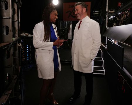 TIFFANY HADDISH, JIMMY KIMMEL