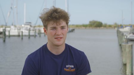 Trent Trentcosta, contributor, describing the moment he realized he had been bitten by a shark whilst out swimming in Lake Pontchartrain, LA.   (National Geographic)