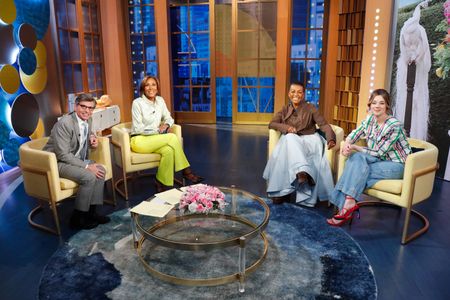 GEORGE STEPHANOPOULOS, ROBIN ROBERTS, ADJOA ANDOH, CLAUDIA JESSIE