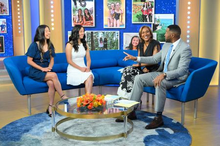 AUDREY DOERING, GRACIE RAINSBERRY, ROBIN ROBERTS, MICHAEL STRAHAN