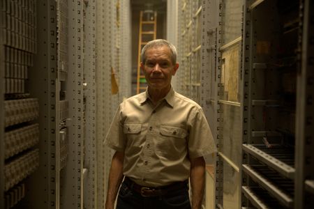 Sonar Technician Alan Scott is pictured in a portrait during the production of "Cursed Gold: A Shipwreck Scandal."  In 1989, maverick scientist Tommy Thompson, stuns the world by recovering three tons of gold from a shipwreck deep in the Atlantic Ocean. What follows is a 30-year story of adventure, deception, and personal turmoil, taking him from venerated celebrity to infamous fugitive, and finally a defiant prisoner who refuses to give up his gold. (National Geographic)