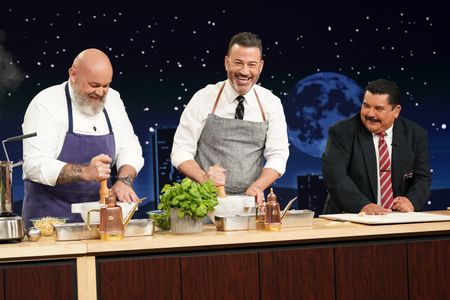 EVAN FUNKE, JIMMY KIMMEL, GUILLERMO RODRIGUEZ