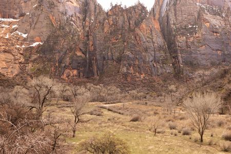 The Virgin River Valley in winter.(National Geographic/Jake Hewitt)