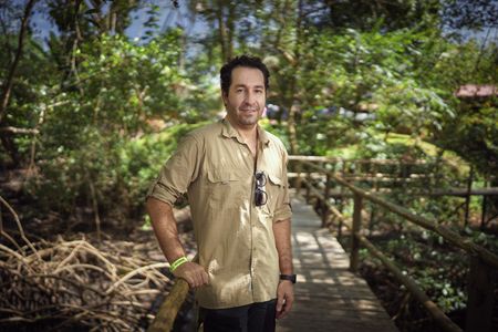 Portrait of National Geographic Explorer Angelo Bernadino in a mangrove forest at the Amazon River mouth. (credit: National Geographic/Pablo Albarenga)