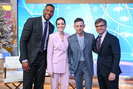 MICHAEL STRAHAN, CLARE FOY, JAMIE BELL, GEORGE STEPHANOPOULOS