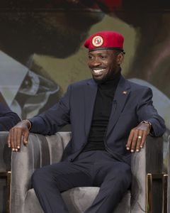 2024 TCA WINTER PRESS TOUR  - Bobi Wine from the “Bobi Wine: The People’s President” panel at the National Geographic presentation during the 2024 TCA Winter Press Tour at the Langham Huntington on February 8, 2024 in Pasadena, California. (National Geographic/PictureGroup)