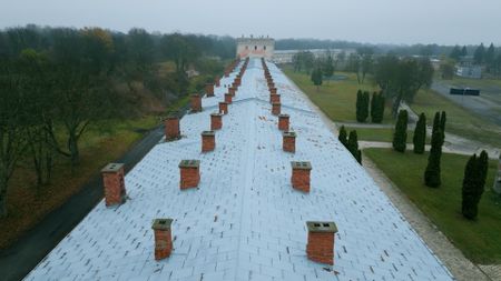 Roof of Modlin. (National Geographic)