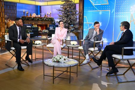 MICHAEL STRAHAN, CLARE FOY, JAMIE BELL, GEORGE STEPHANOPOULOS