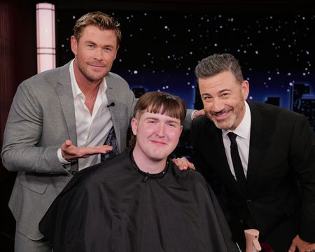 CHRIS HEMSWORTH, LIAM, JIMMY KIMMEL