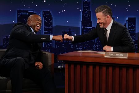 EARVIN "MAGIC" JOHNSON, JIMMY KIMMEL