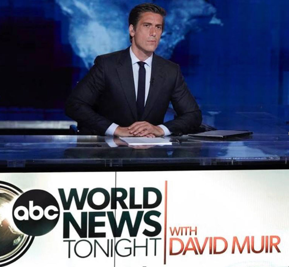 For The Th Week Straight World News Tonight With David Muir Is The Program On Broadcast